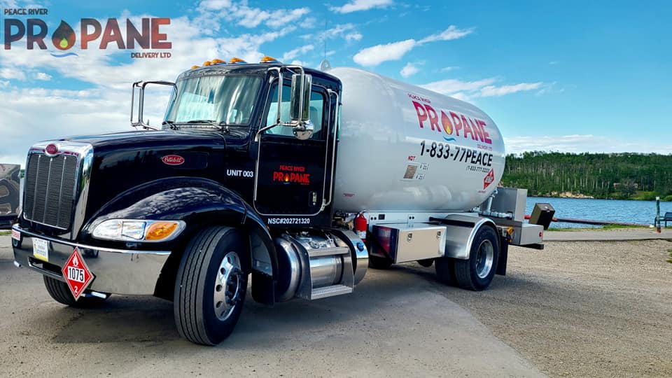 Peace River Propane Delivery truck